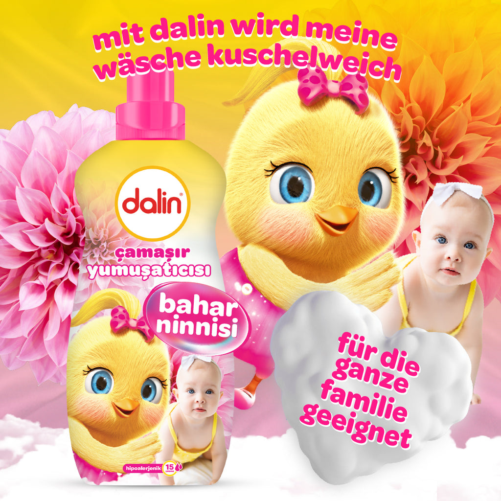 Dalin Weichspüler 1,5 L - Duft Frühlingsfrische