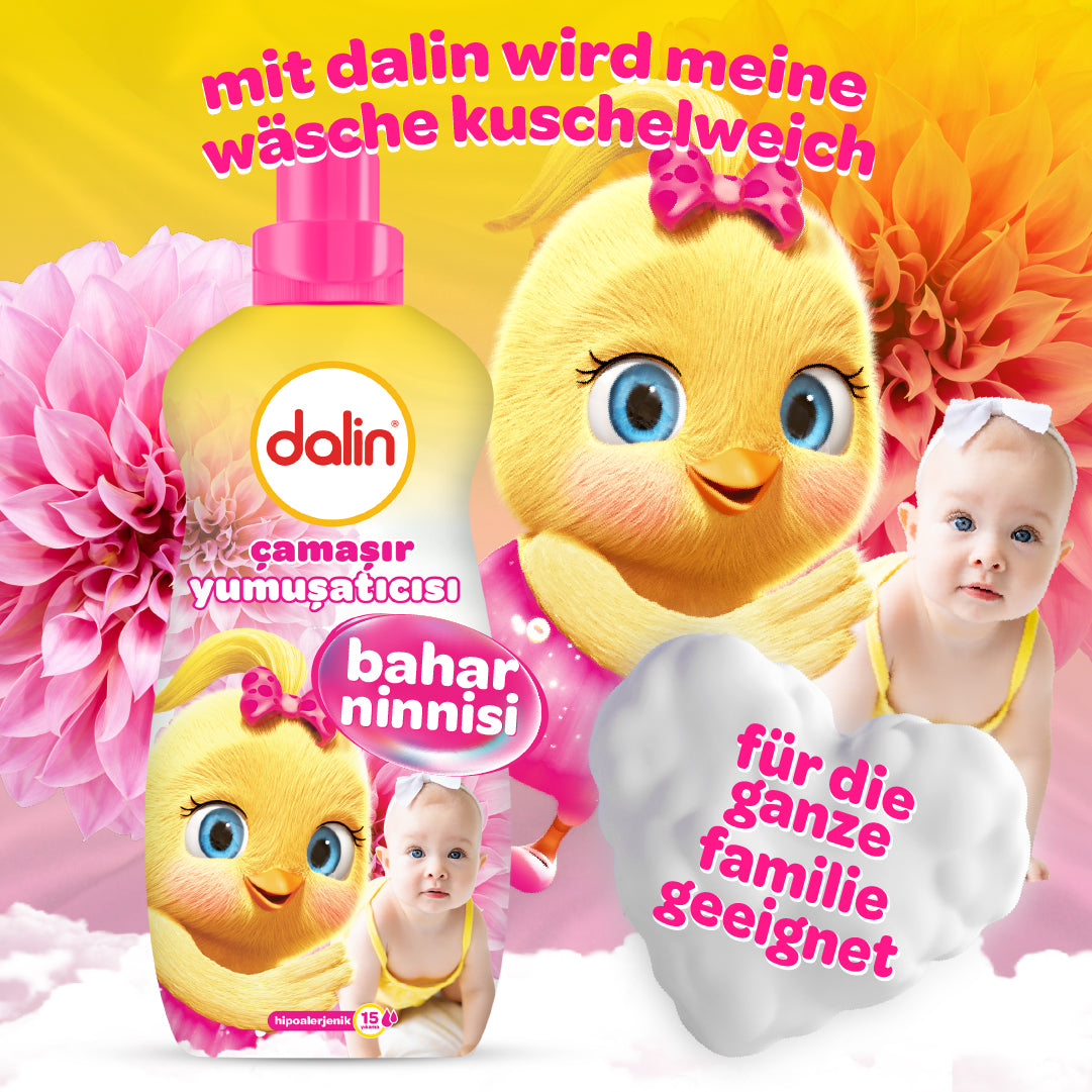 Dalin Weichspüler 1,5 L - Duft Frühlingsfrische