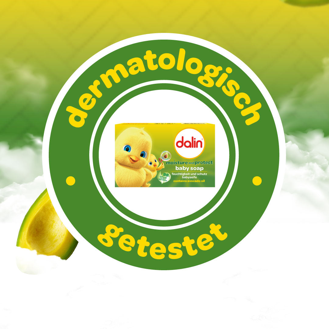 Dalin Babyseife – Feuchtigkeit & Schutz
