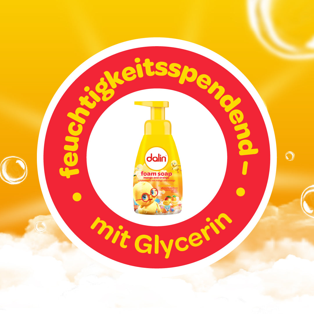 Dalin Schaumseife mit Mango und Orange 200 ml
