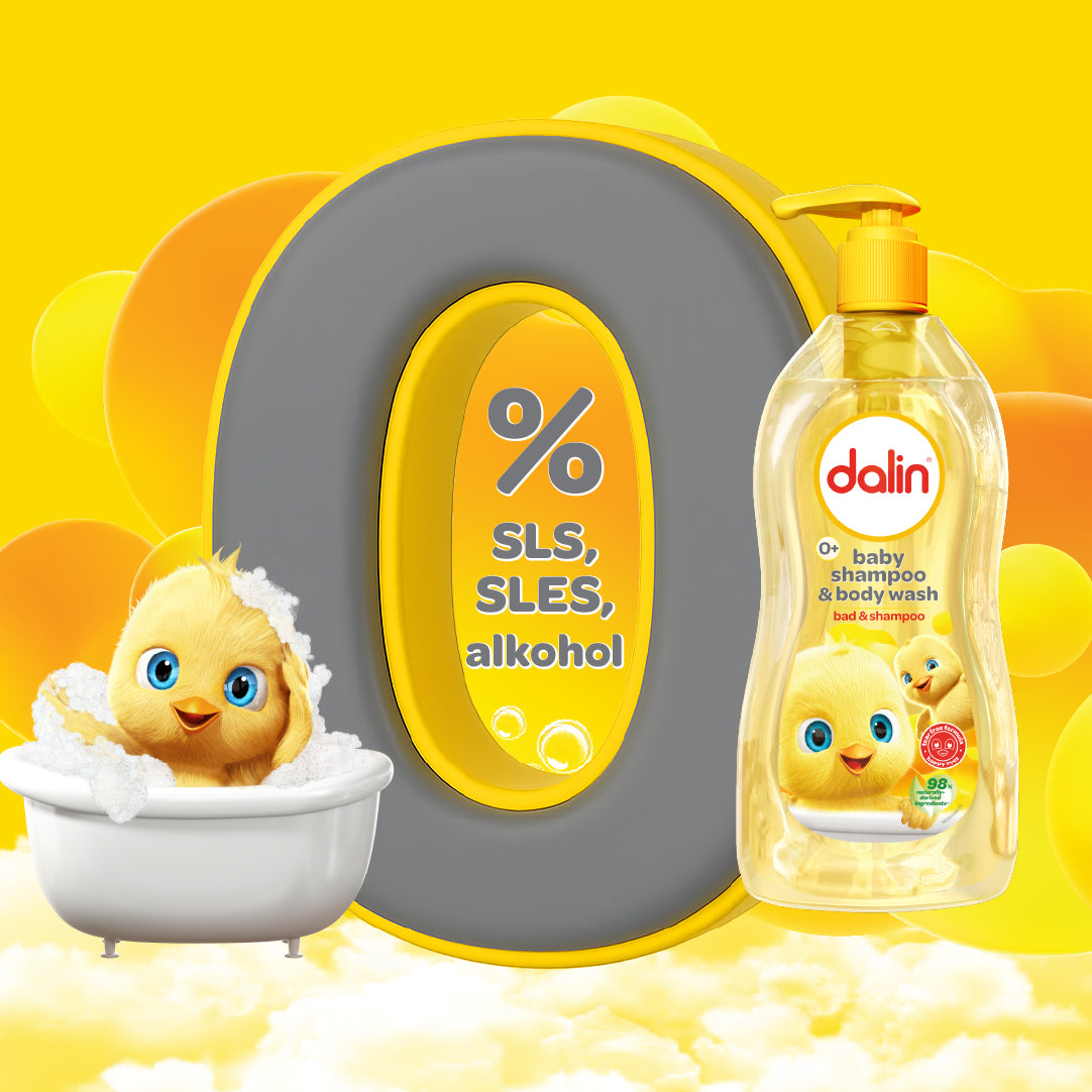 Dalin Classic Baby Shampoo & Body Wash 500 ml