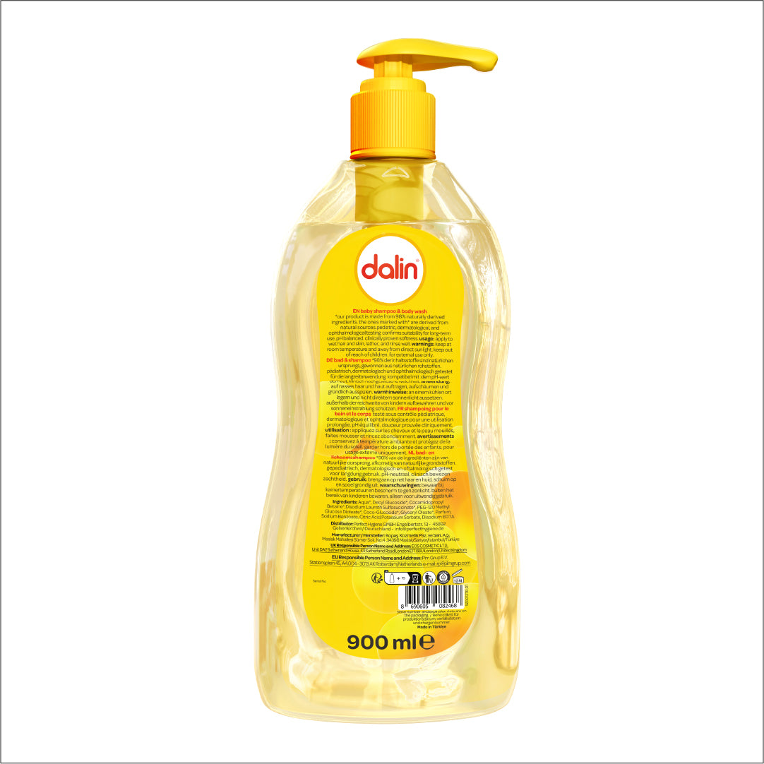 Dalin Classic Baby Shampoo & Body Wash 900 ml