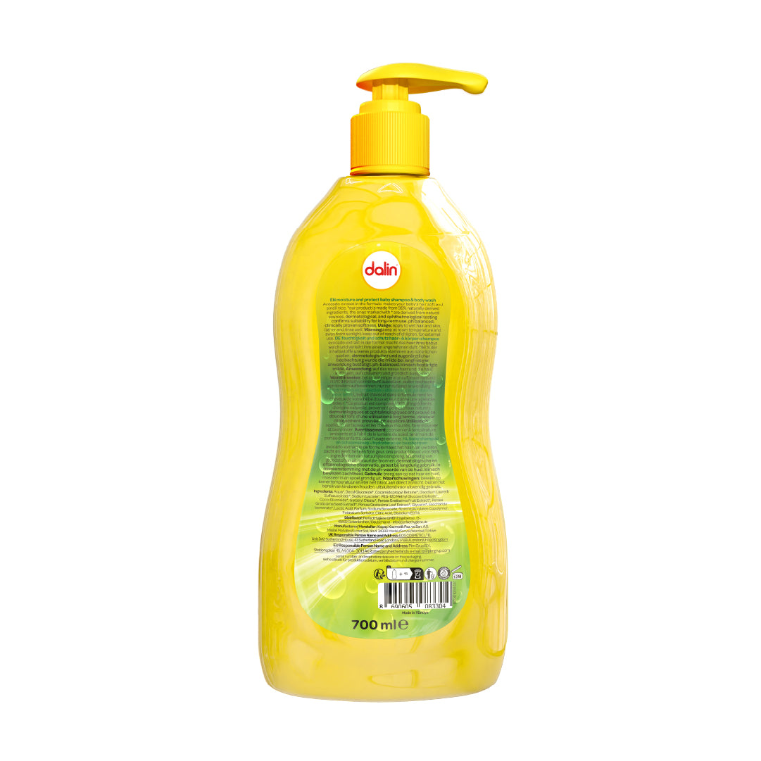 Dalin Feuchtigkeit & Schutz Baby Shampoo & Body Wash 700 ml