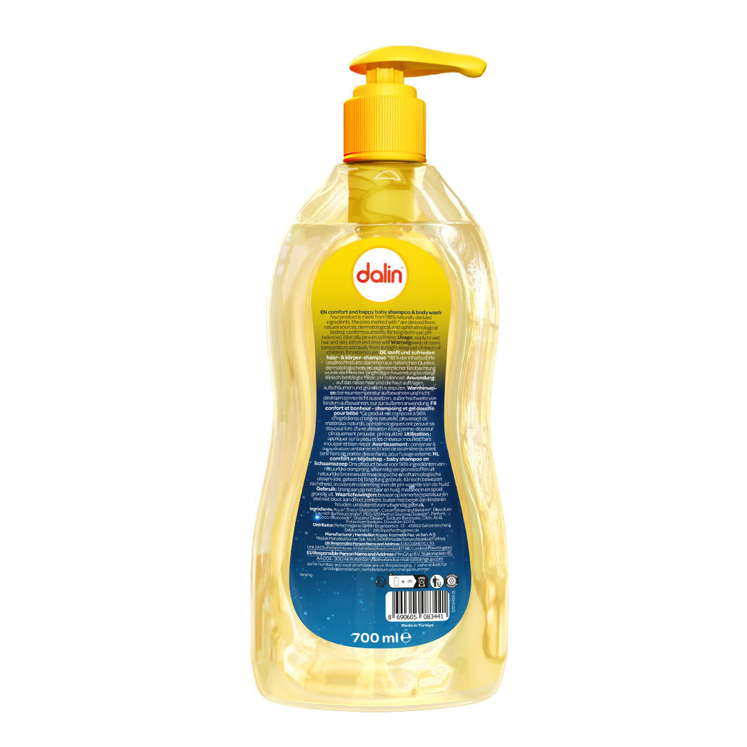 Dalin Sanft & Zufrieden Baby Shampoo & Body Wash 700 ml