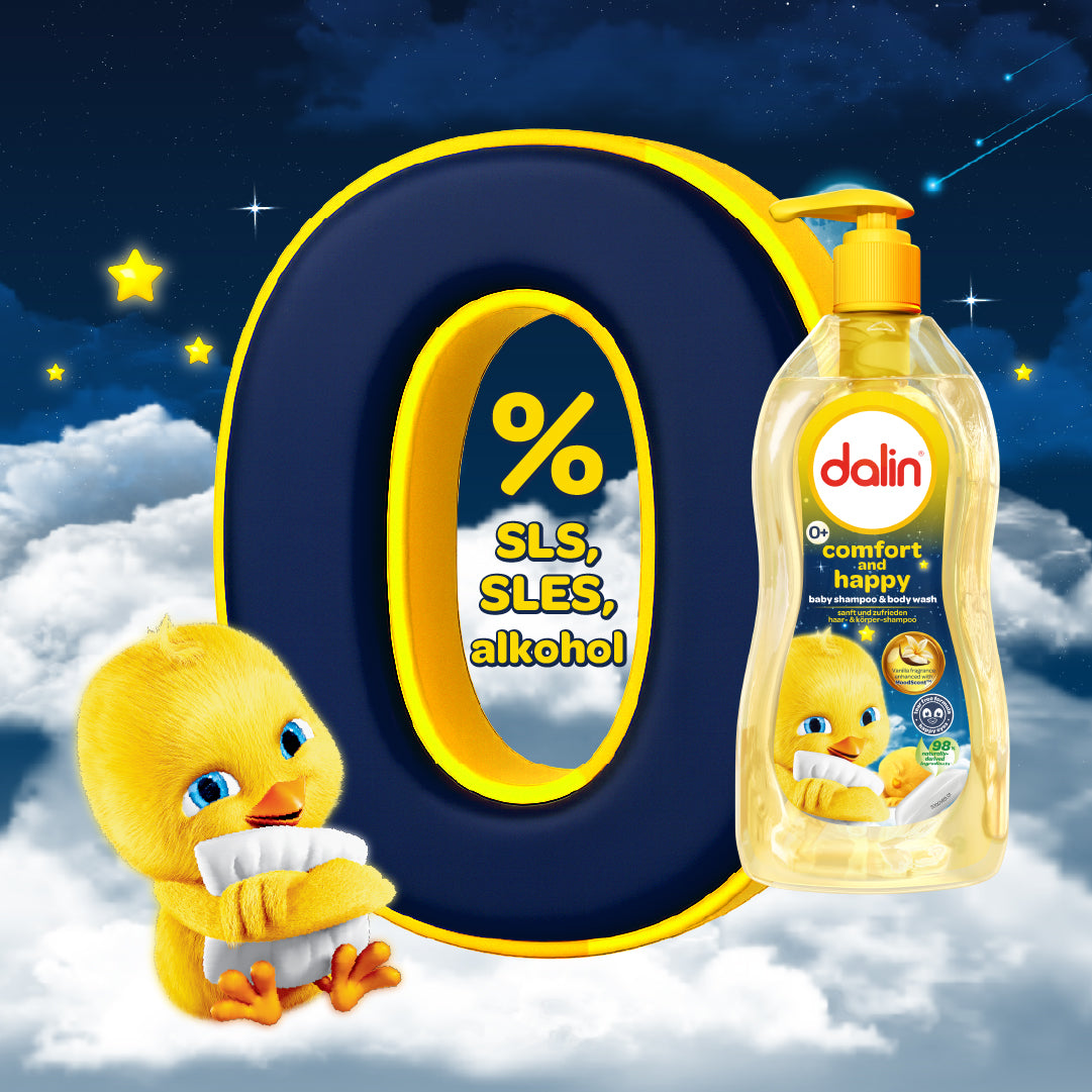 Dalin Sanft & Zufrieden Baby Shampoo & Body Wash 700 ml