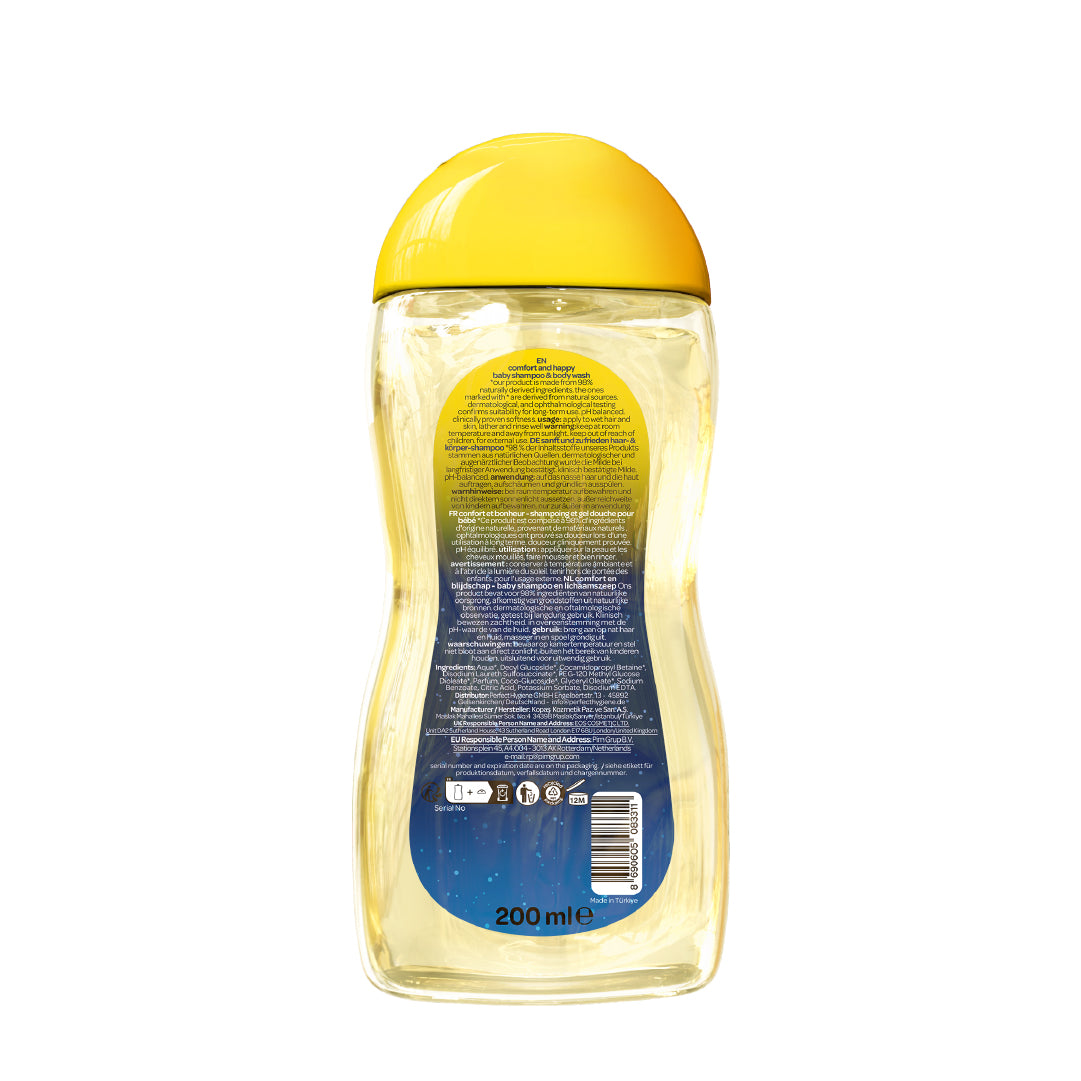 Dalin Sanft & Zufrieden Baby Shampoo & Body Wash 200 ml