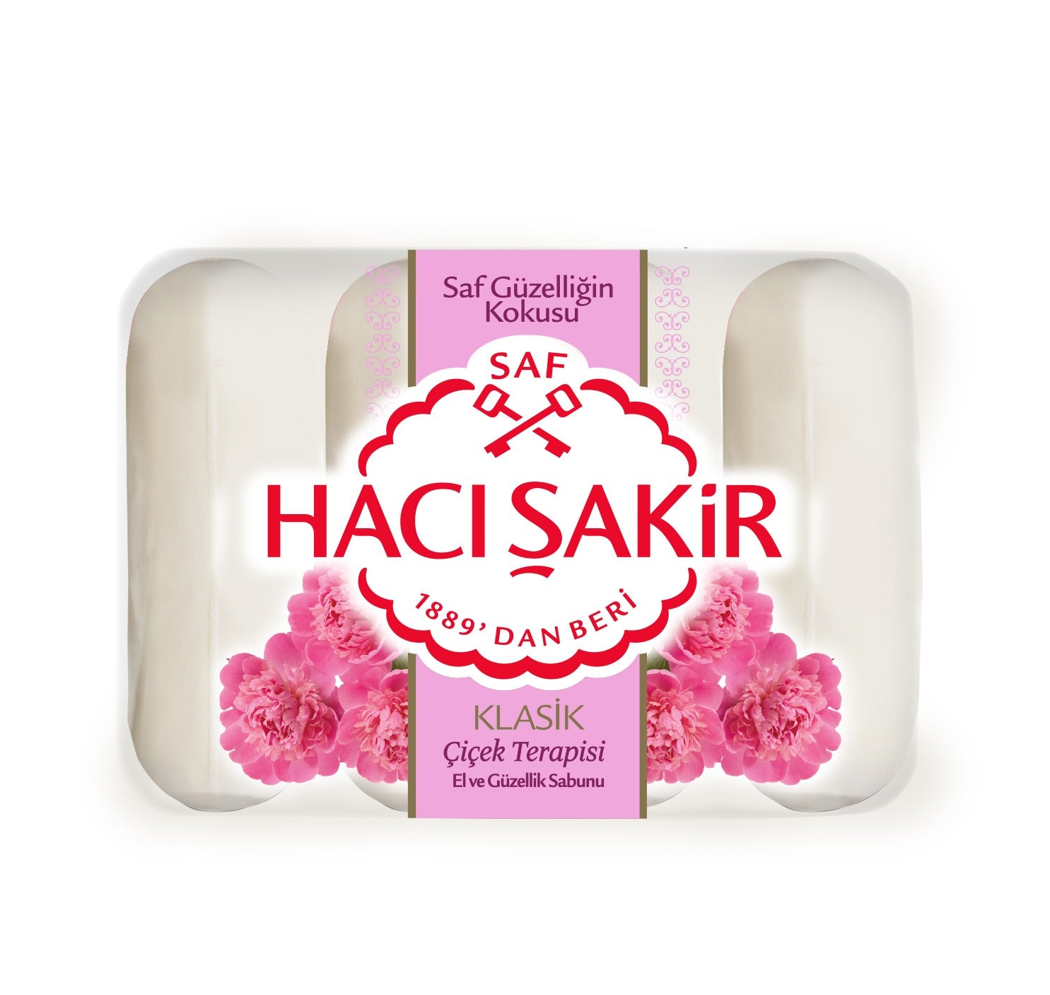 Hacı Şakir Schönheitsseife 4 × 70 g