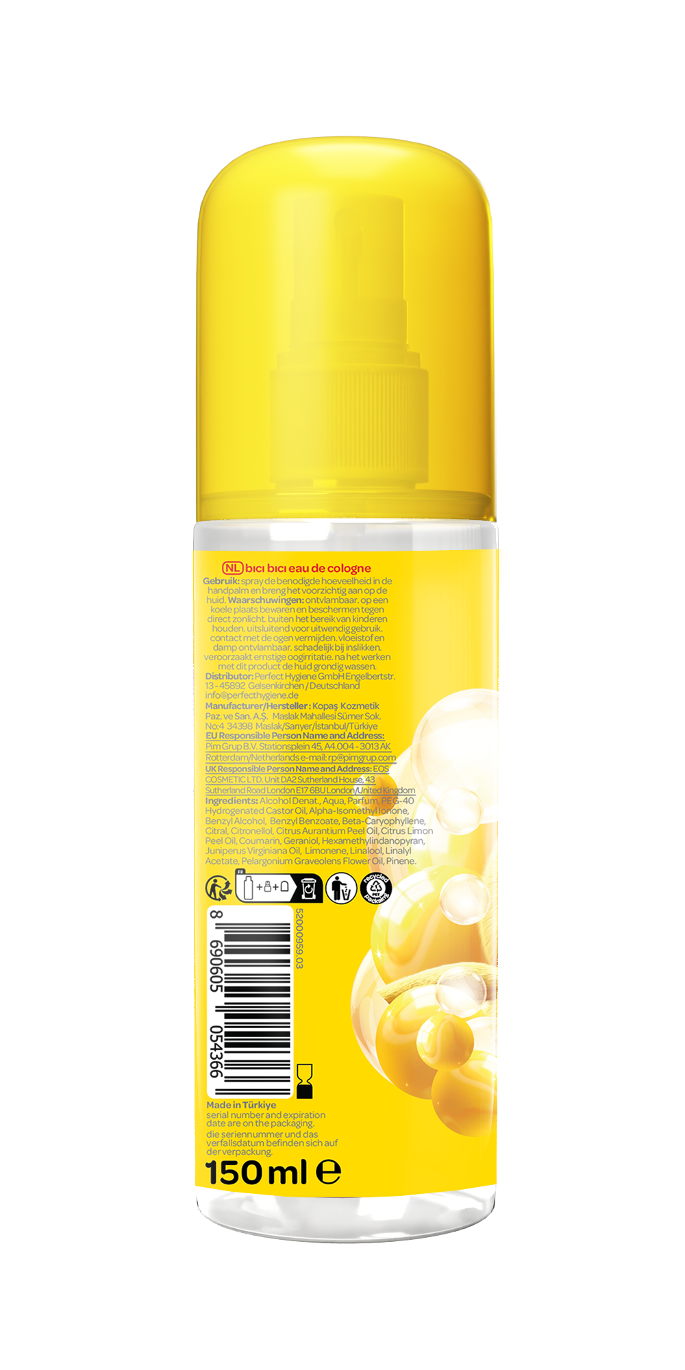 Dalin Cologne 150 ml