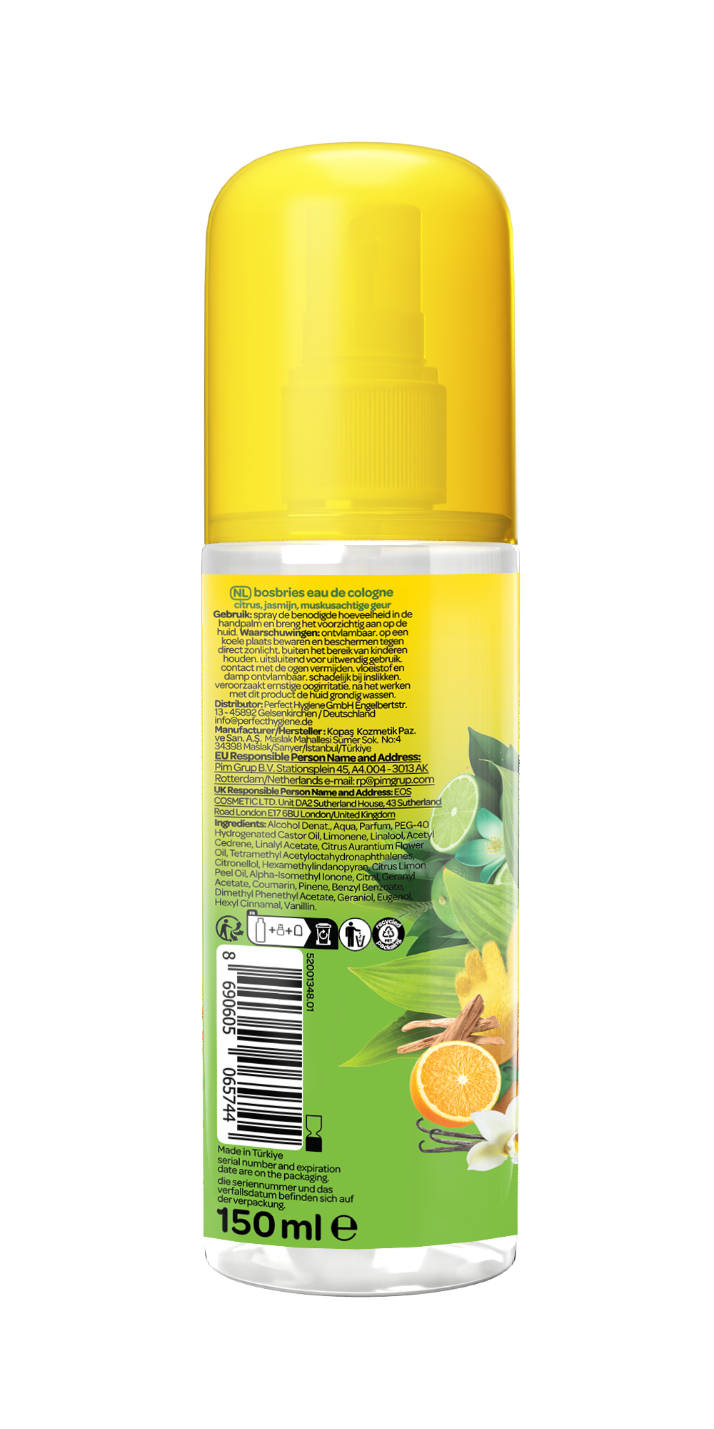 Dalin Cologne 150 ml - Waldbrise